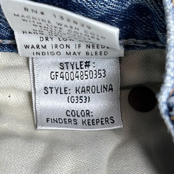 GRLFRND Karolina High-Rise Skinny Crop Finders Keepers Jeans - Picture 6 of 8